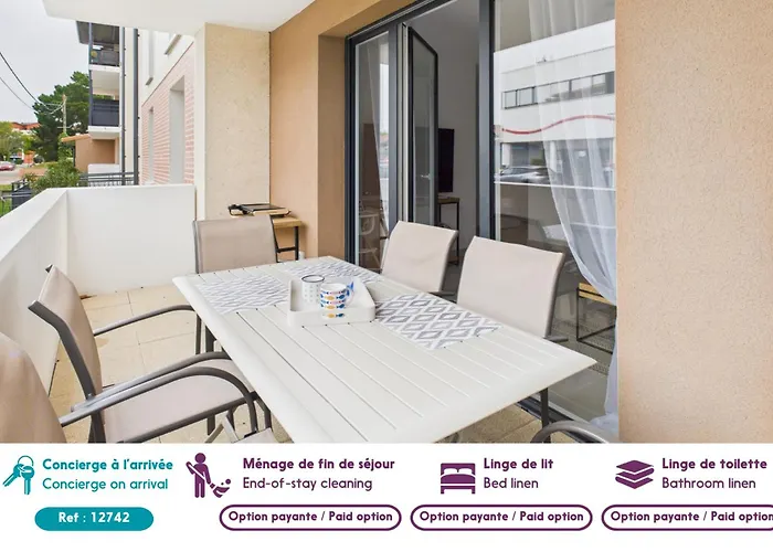 Plein Centre - Pour 6 Avec Balcon Lejlighed