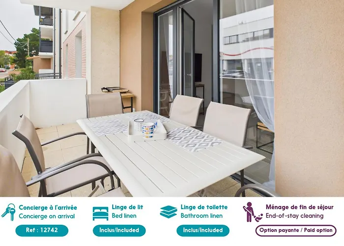 Plein Centre - Pour 6 Avec Balcon *